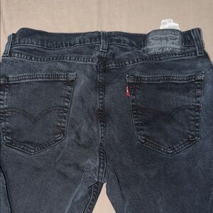 Men's Black Levi jeans 511 33x32